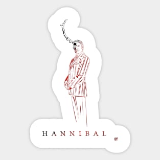 Hannibal Sticker